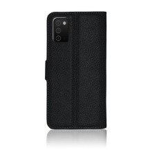 Étui Portefeuille Zanae noir pour Galaxy A02s