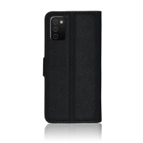 Étui Portefeuille Zanae noir pour Galaxy A02s