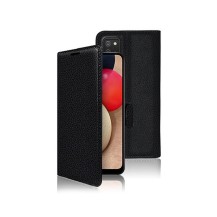 Étui Portefeuille Zanae noir pour Galaxy A02s