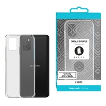 Coque Softgel transparente pour Samsung Galaxy A02s et Galaxy A03s