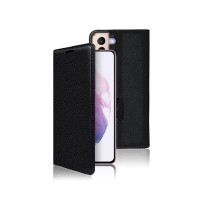 Etui Portefeuille Zanae pour Galaxy S21 / S21 5G en noir