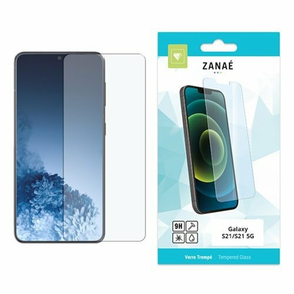 Verre trempé transparent pour Galaxy S21 et S21 5G