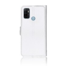 Etui Portefeuille Zanae Blanc pour Oppo A53 et A53s