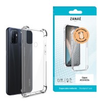 Coque en silicone transparent avec coins renforcés pour Oppo A53/A53s