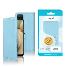 Étui Portefeuille Zanae bleu clair pour Samsung Galaxy A12 et M12