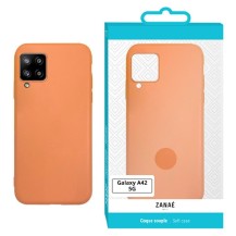 Coque Zanae Color orange pour Samsung Galaxy A42 5G