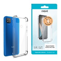 Coque silicone transparente renforcée pour Xiaomi Redmi 9C et 10A