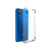 Coque silicone transparente renforcée pour Xiaomi Redmi 9C et 10A