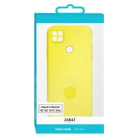 Coque Zanae Color jaune pour Xiaomi Redmi 9C/10A