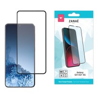 Verre trempé noir Full Cover pour Samsung Galaxy S21 et S21 5G