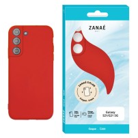 Coque Zanae Color Rouge sur un Galaxy S21