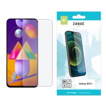 Verre trempé transparent pour Samsung Galaxy M31s offrant une protection optimale.