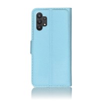 Etui Portefeuille Zanae bleu clair pour Galaxy A32 et M32 5G