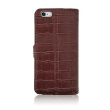 Étui Zanae Croco Chocolat pour iPhone 6/6s