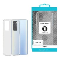 Coque Softgel transparente pour Vivo Y70 protégeant un smartphone
