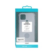 Coque silicone transparente avec coins renforcés pour Oppo A15