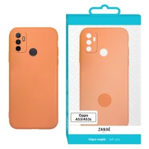 Coque Zanae Color orange pour Oppo A53 et A53s