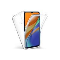 Coque 360 transparente pour Xiaomi Redmi 9C et Redmi 10A