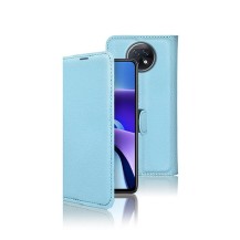 Etui Portefeuille Zanae Xiaomi Redmi Note 9T Bleu clair
