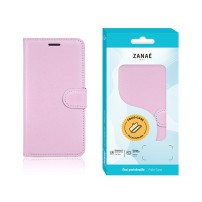 Étui portefeuille rose pour Xiaomi Redmi 9T avec fonctionnalité Stand