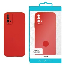 Coque Zanae Color rouge pour Xiaomi Redmi 9T