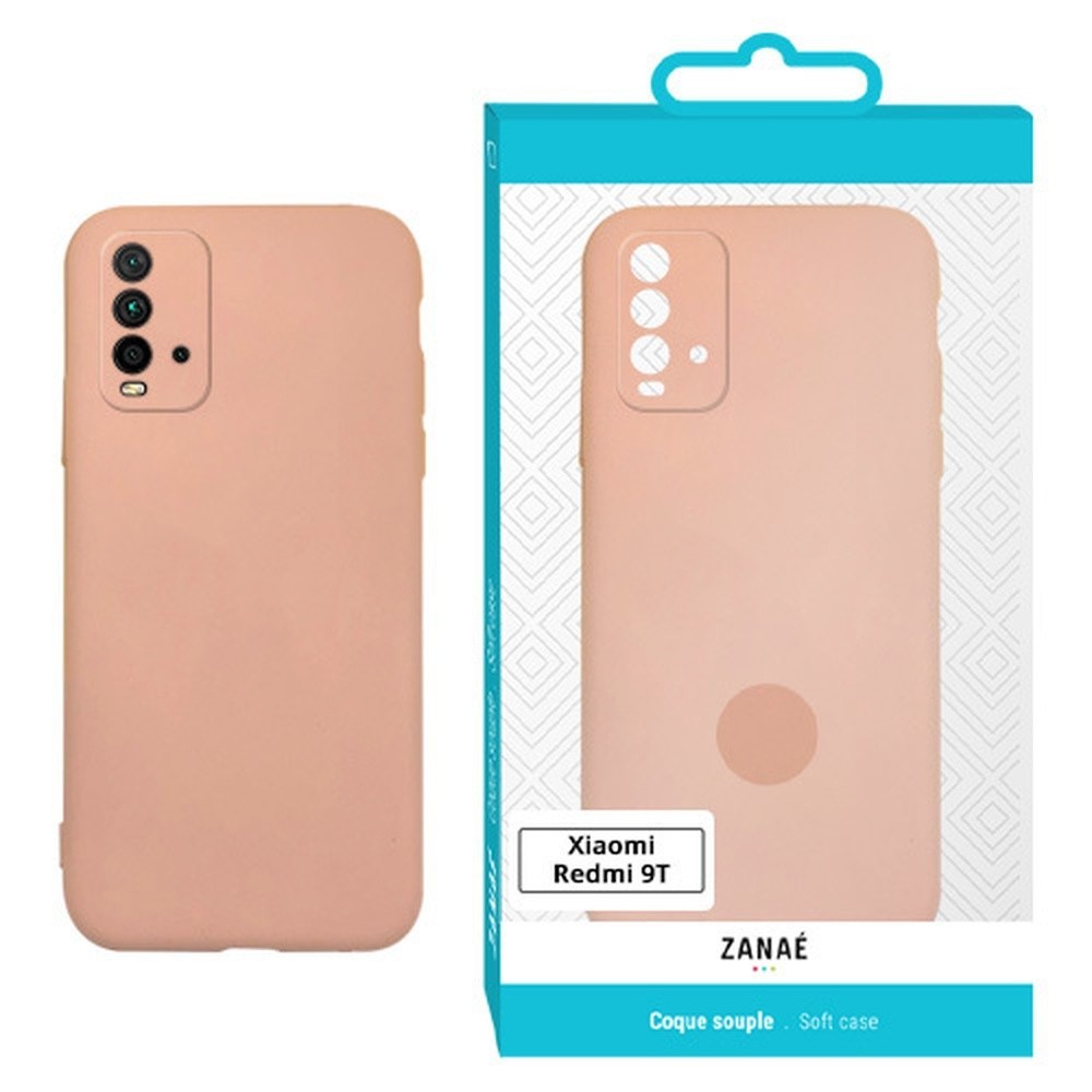 Coque Zanae Color pour Xiaomi Redmi 9T en rose