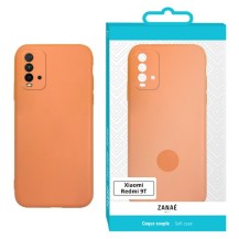Coque Zanae Color orange pour Xiaomi Redmi 9T