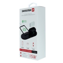 Chargeur par induction Swissten 3 en 1