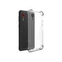 Coque silicone transparente avec coins renforcés pour Galaxy Xcover 5