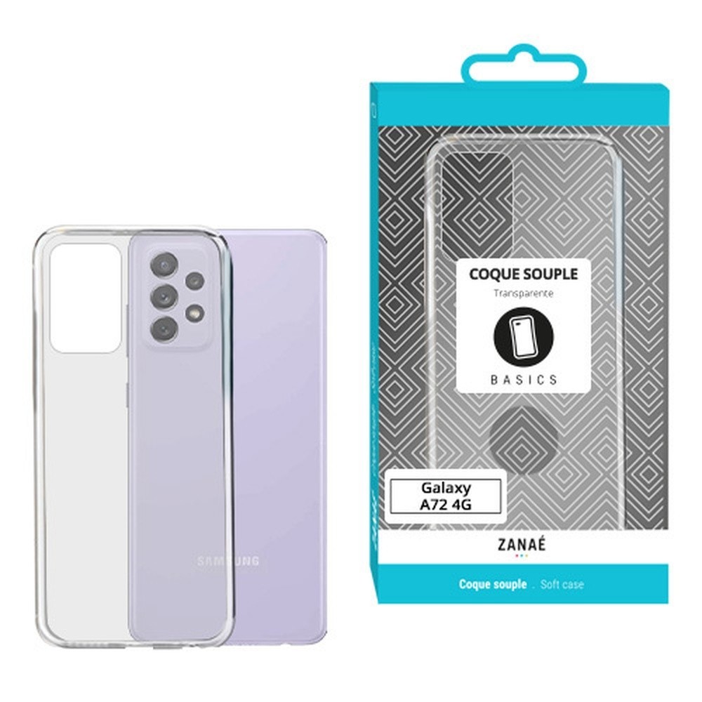 Coque Softgel transparente pour Galaxy A72 4G
