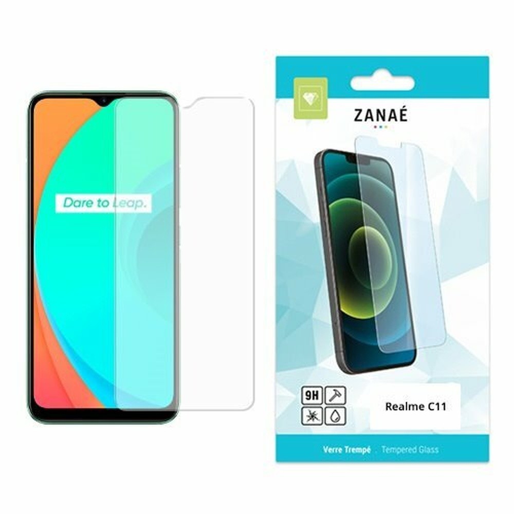 Verre trempé transparent pour Realme C11