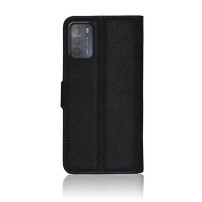 Étui portefeuille Zanae noir pour Motorola G50