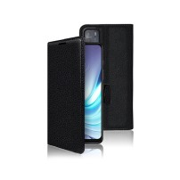 Étui portefeuille Zanae noir pour Motorola G50
