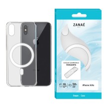 Coque Compatible MagSafe transparente pour iPhone X / Xs