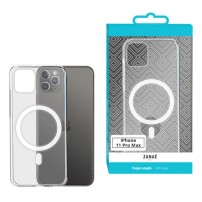 Coque transparente MagSafe pour iPhone 11 Pro Max