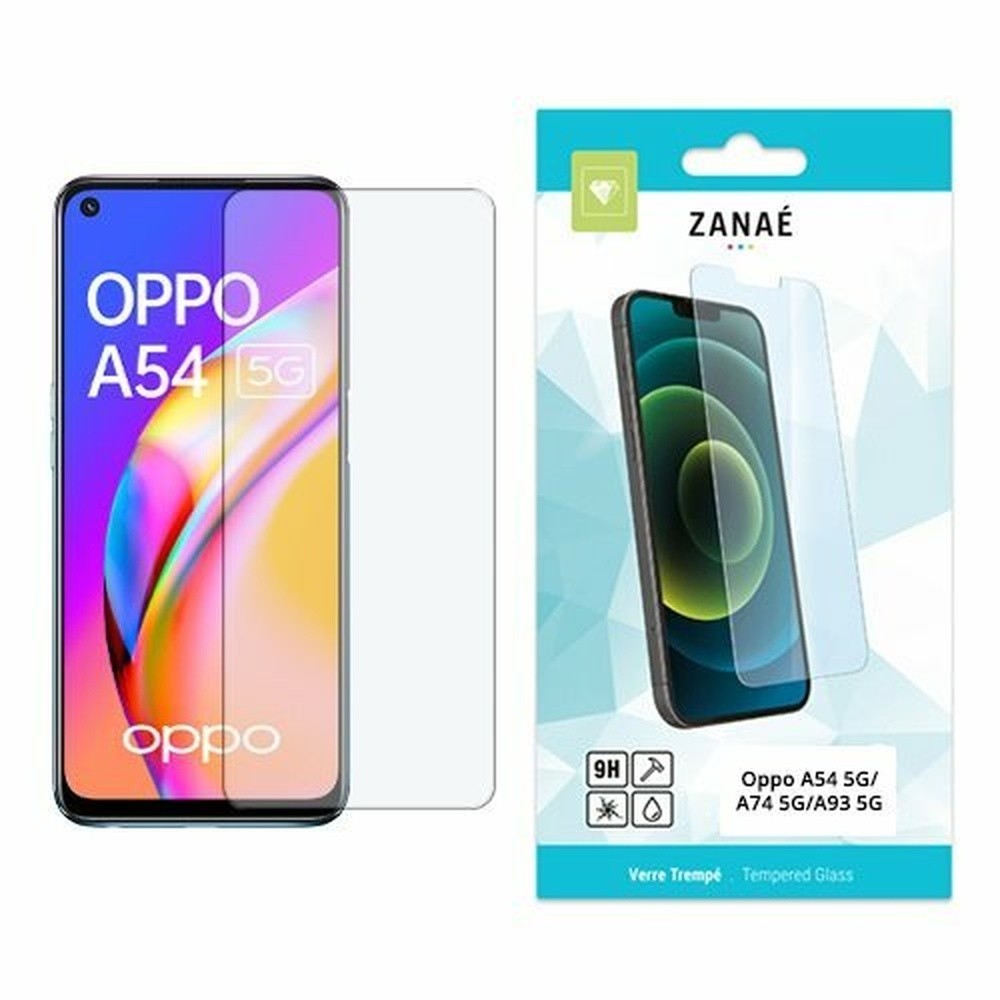 Verre trempé transparent compatible avec Oppo et OnePlus