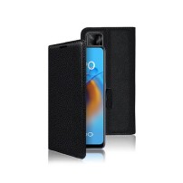 Étui Portefeuille Noir Zanae pour Oppo A74 4G et F19