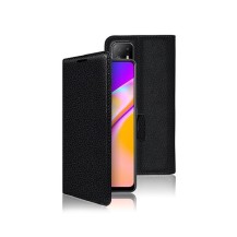 Etui Portefeuille Zanae Noir pour Oppo A94 5G
