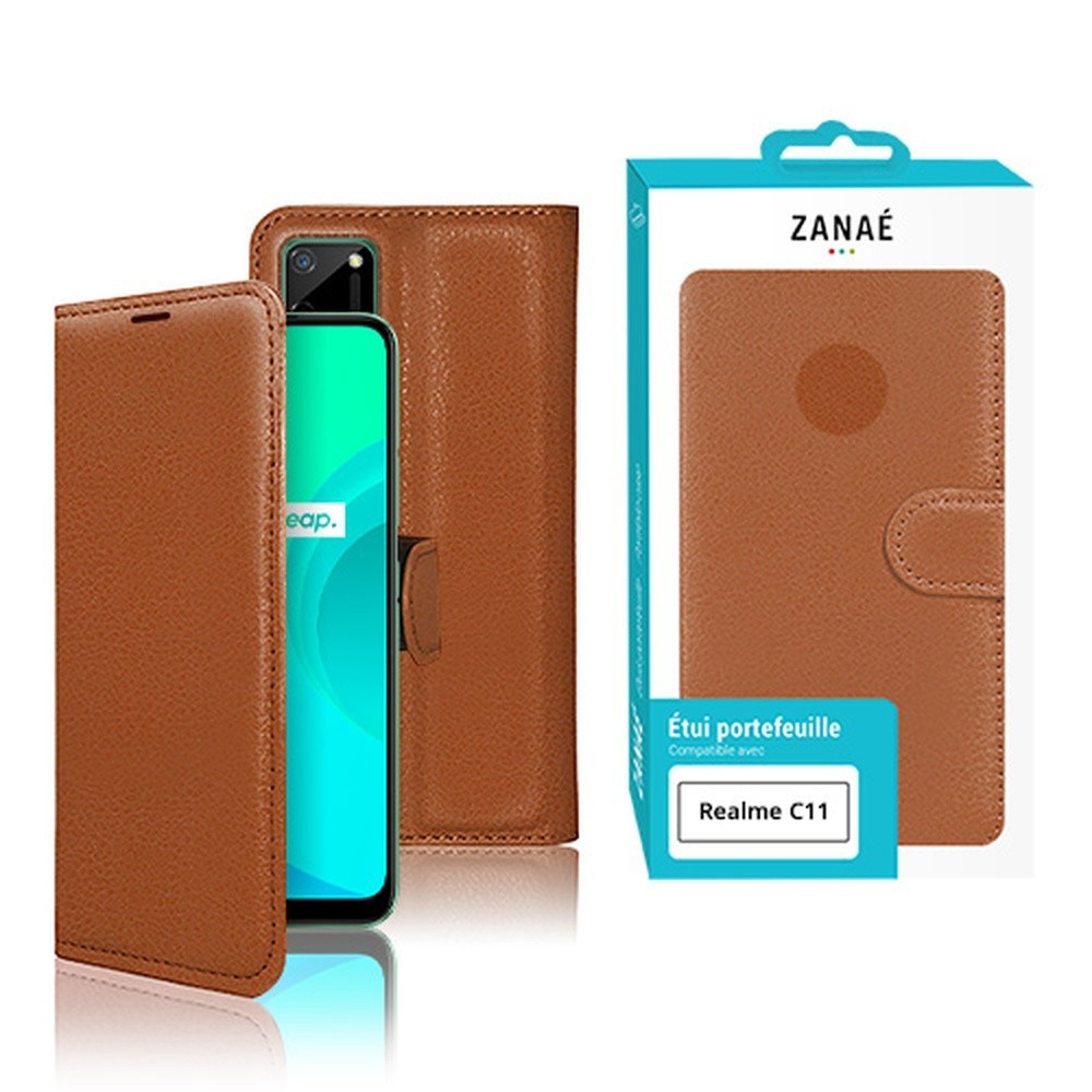 Etui Portefeuille Zanae pour Realme C11