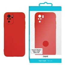 Coque rouge Zanaé pour Redmi Note 10 et Poco M5s.