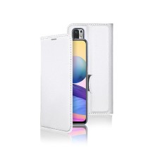 Etui Portefeuille Zanae Blanc pour Xiaomi Redmi et Poco