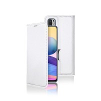 Etui Portefeuille Zanae Blanc pour Xiaomi Redmi et Poco