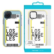 Coque transparente LOS ANGELES pour Galaxy A12 et M12