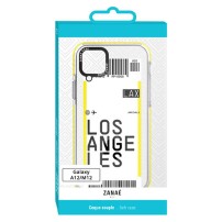Coque transparente LOS ANGELES pour Galaxy A12 et M12