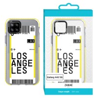 Coque billet d'avion Los Angeles pour Galaxy A42 5G