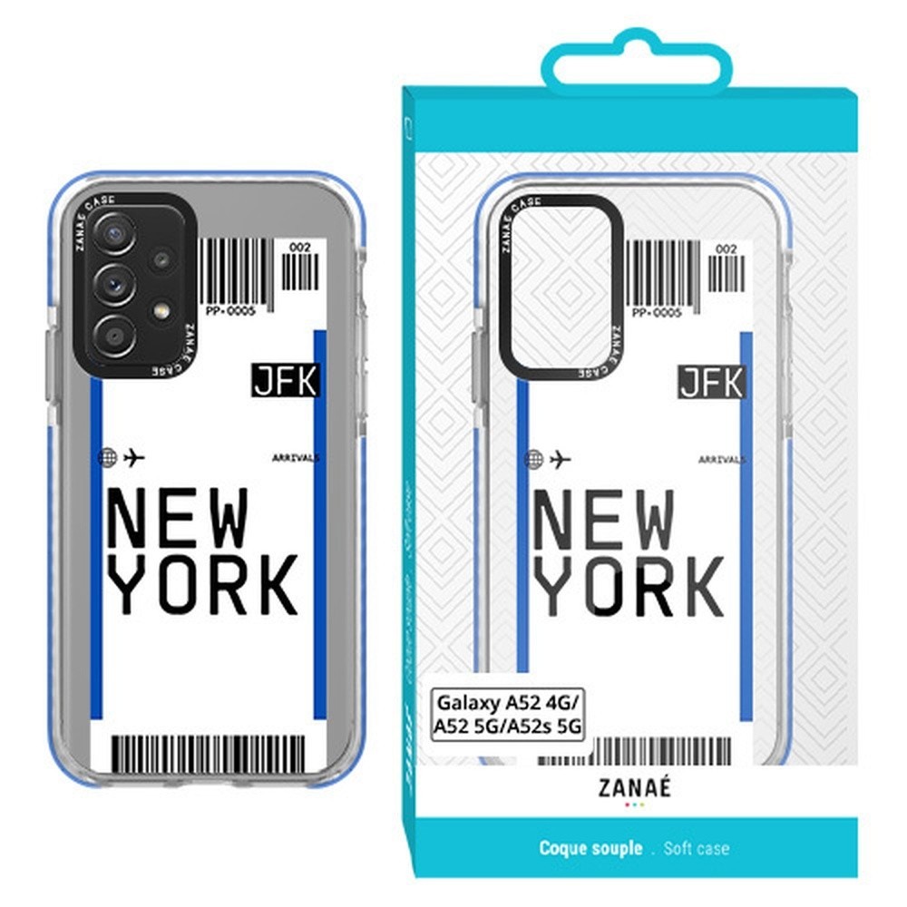 Coque transparente NEW YORK pour Galaxy A52