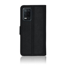 Étui portefeuille Zanae noir pour Realme 8 5G
