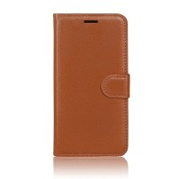 Etui Portefeuille Zanae pour Samsung Galaxy A22 4G et M22 4G couleur marron