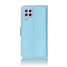 Étui portefeuille bleu clair pour Samsung Galaxy A22 et M22