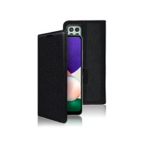 Étui Portefeuille Zanae noir pour Samsung Galaxy A22 5G